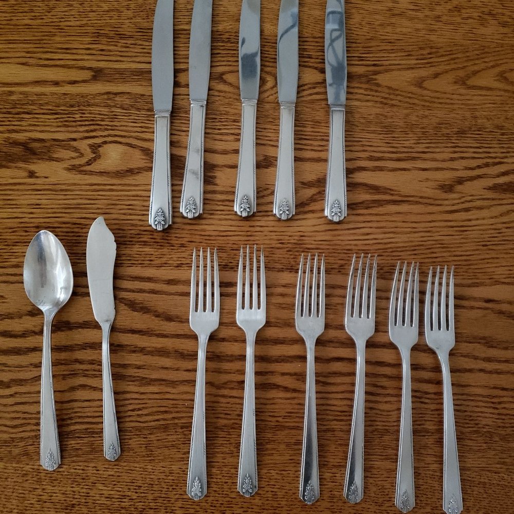 Vintage Flatware Oneida Community Par Plate